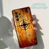 Compass Wanderlust Vintage Map phone case For Samsung Galaxy A42 A31 A40 A51 A71 A32 A80 A91 A52 A72 A20e A21S A50 A70 A11 A12