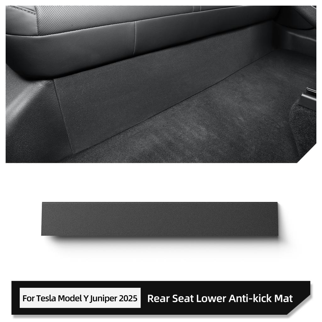 for Tesla Model Y Launch 2025 2026 Juniper Central Control Side Anti-kick Pad TPE Door Sill Strip Guard Protection Cover