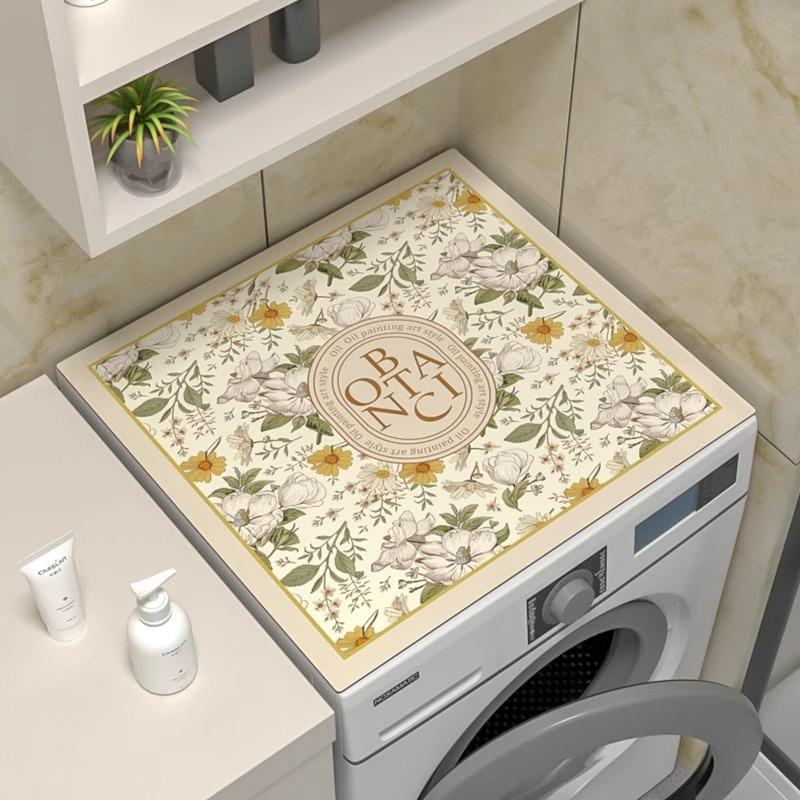 

Защитная накладка на столешницуЗащита от солнца Водонепроницаемый и пыленепроницаемый чехол Ткань для холодильника Накладка на прикроватный столик Secret Garden