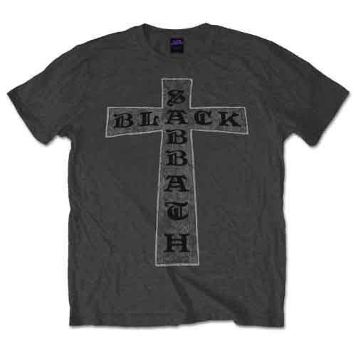 Black Sabbath - Крест - Серый (Футболка) 3XL
