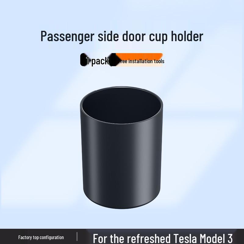Compatible Tesla Model 3/Y Door Handle Cup Holder Storage Box