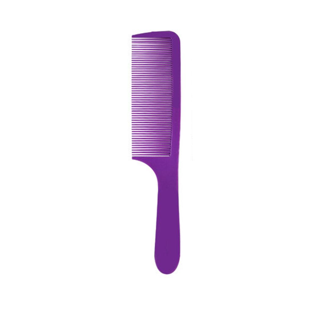 

Close Tine Comb Waterproof Styling Brush S-type Flat Top Head Reusable Heat-resistant Curved Comb Men Women Salon Massage