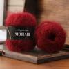 25g/Ball Soft Winter Hand Knitting Material DIY Alpaca Mare Fur Ball Warm Plush Chunky Mohair Yarn Scarf Luxury