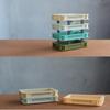 1 Piece Doll Accessories Toys  1/6 1/12 Dollhouse Miniature Furniture Storage Box Rack Model