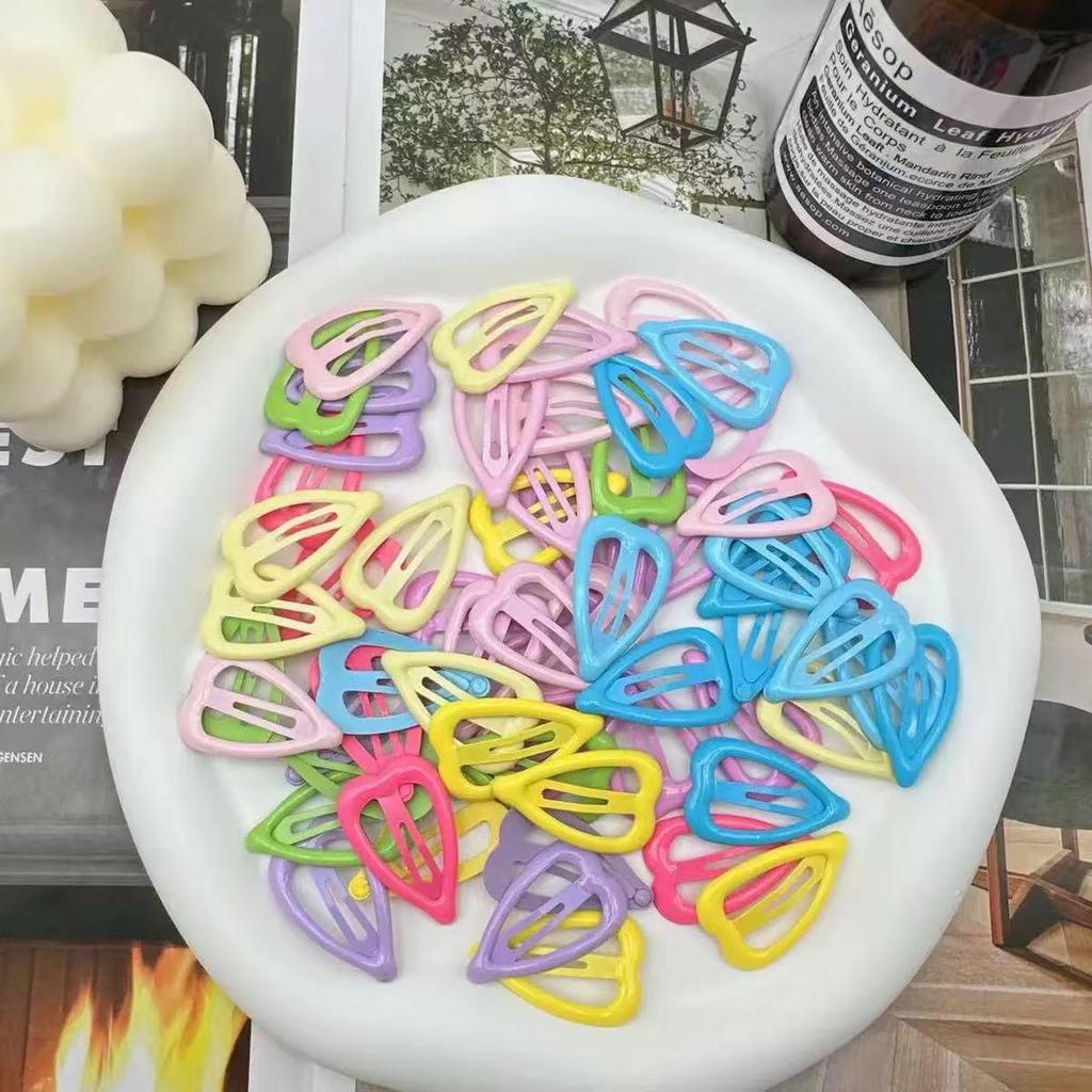 Colorful Dopamine Cute Kids' Korean Style Candy Hair Clip, 4cm