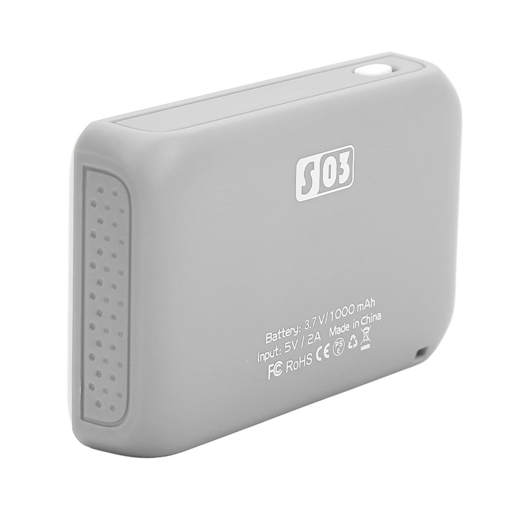 Weeylite S03 LED Video Light RGB Full Color Wireless Bluetooth APP Mini Photography Lighting for VLOG Gray