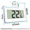 Digital Indoor/Freezer Thermometer with Large Screen