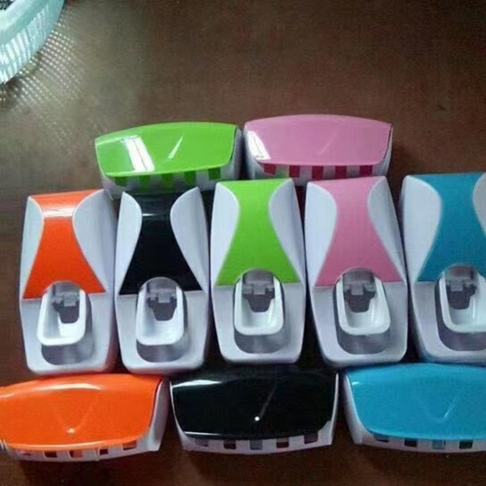 Wall-mounted Design Toothbrush Holder Automatic Dispenser