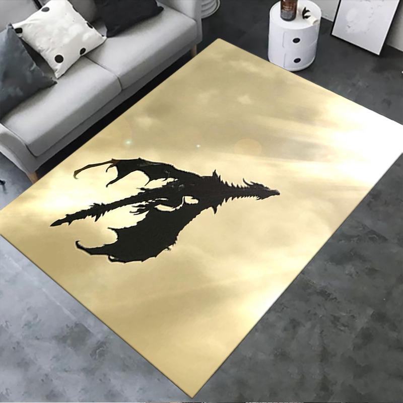 2025 New Skyrim Carpet Rug for Living Room Bedroom Home Sofa Decoration,Kids play Non-slip Floor Mat167