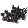 100x Black Metal Car Body Fender Bumper Retainer Clips Screw Hex Head Washer 8mm