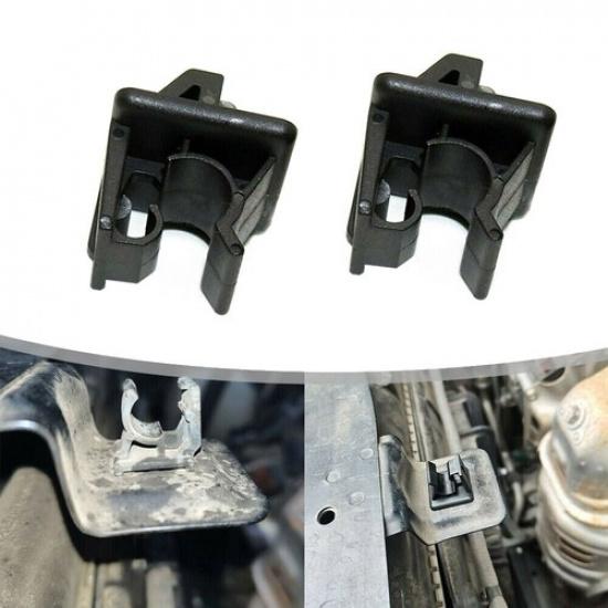 2Pcs Car Hood Prop Rod Holder Clips Fit For Honda Accord Civic CR-V 90672-SNB
