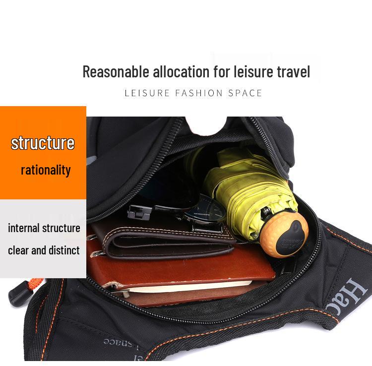 Men's Multifunctional Outdoor Cycling Leg & Chest Bag