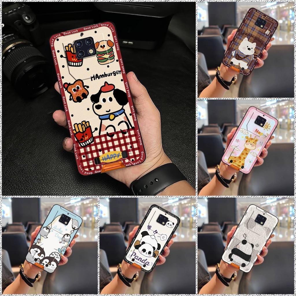 Back Cover Anti-dust Phone Case For Oukitel WP6 Protective TPU Fashion Design Shockproof Cartoon Soft Case Graffiti Cute