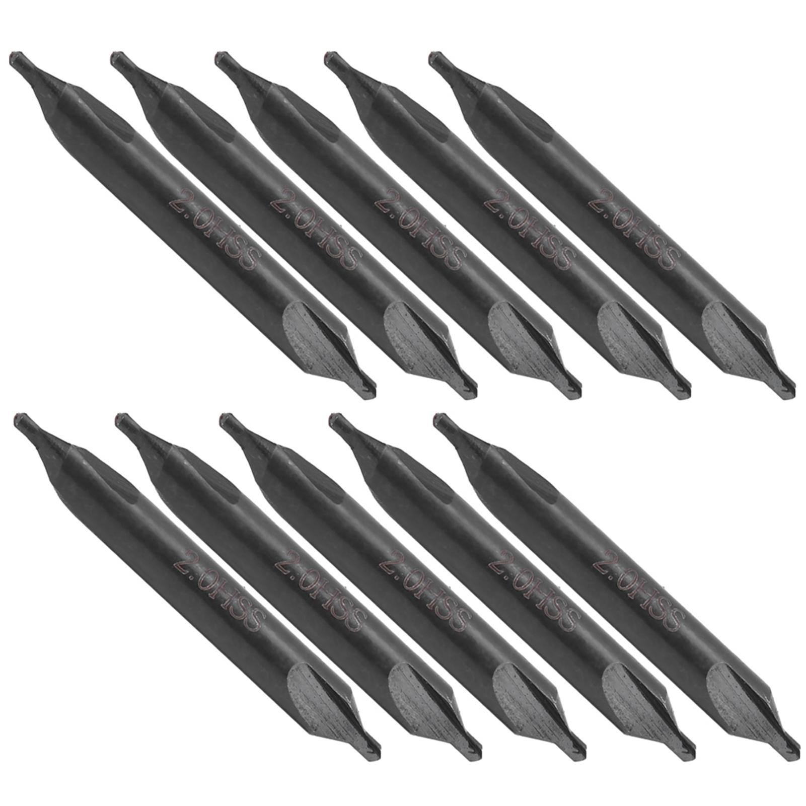 

10Pcs Center Drill AType Stainless Steel Special Processing Industrial Supplies 2mm