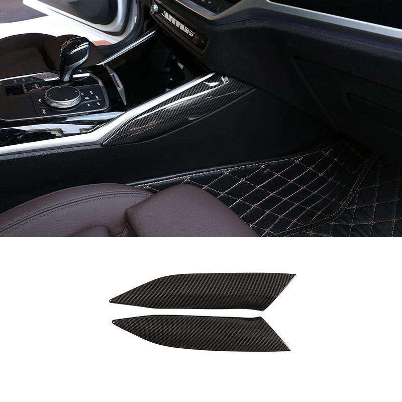 ABS Carbon Fiber Interior Kit Dashboard Console Gear Shift Panel Decoration Cover Trim Stickers For BMW 3 Series G20 -