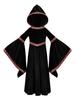 Cosplay Halloween Parent-Child Costume Girls Party Costume Adult European Medieval Burgundy Vampire