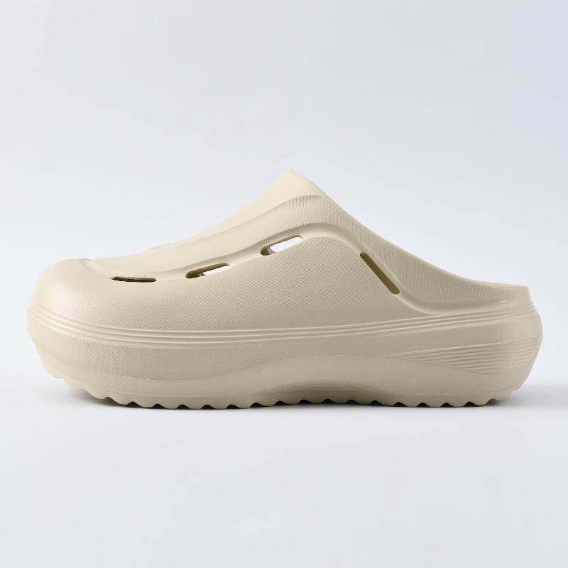 

Баотоу мужские летние ЭВА нескользящие и износостойкие туфли с отверстиями, высококлассные для ношения на улице, дышащие и не вызывающие неприятный запах ног, кемпинговые крутые шлепанцы 44-45 хаки