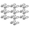 10 Pair 11 Speed Mountain Bicycle Chain Buckle Quick Release Cycling Connector Lock Silver