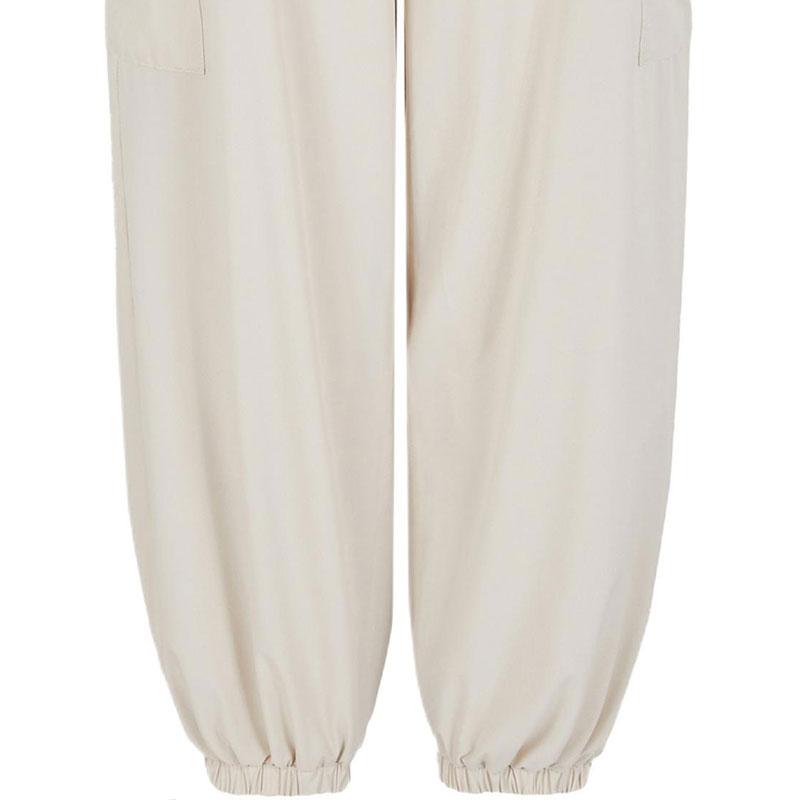Emporio Armani Ea7 Fw24 Loose Fit Cargo Pants Women Pants Off-White 6DTP20-TNFTZ-1120