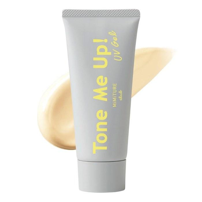 [Mimichure] Tone Me Up UV Gel (Sunscreen / 80g / SPF50+ PA++++ / Alcohol-Free) Tone-Up Face & Body UV Base Makeup Skincare