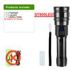 Super ST900 Powerful Rechargeable Flashlight High Power LED Flashlight Digital Display Torch Light Long Range Hand Lamp
