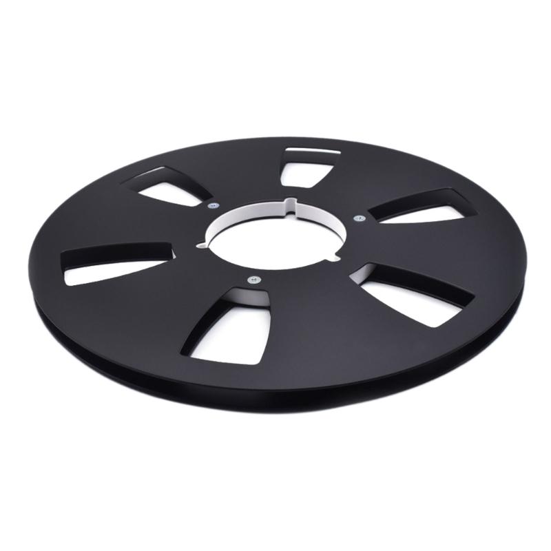 Professional Aluminum Reel 6 Hole Design For 1/4Inch 10.5 Open Tape Recording Disk Accessory
