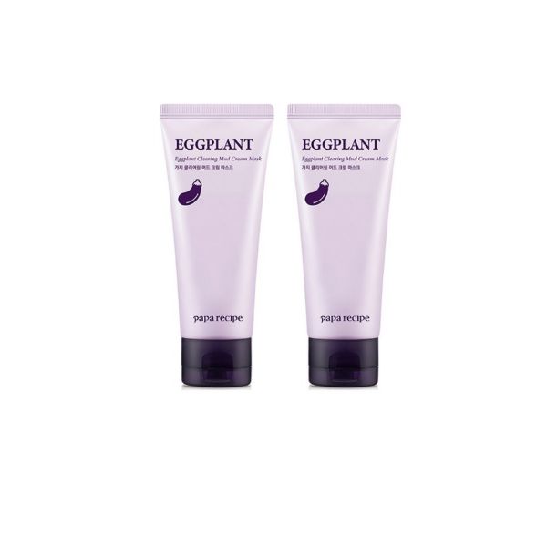 Papa Recipe Eggplant Clearing Mud Cream Mask 100ml 1pc / 2pcs