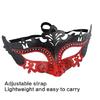 2Pcs Glitter Masquerade Mask Butterfly Eyemask for Women Men, Masquerade Half Face Mask for Halloween Dress up