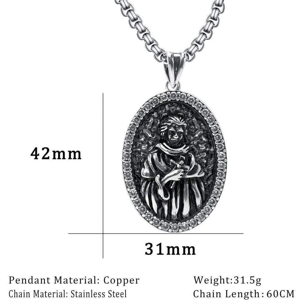 European & American Gothic Punk Pendant Niche Design Necklace