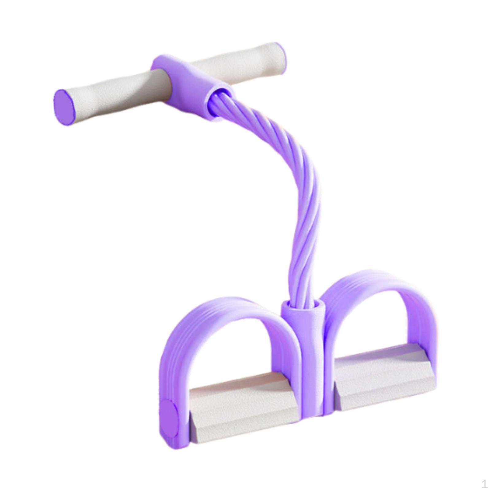 

Ankle Pedal Resistance Band with Elastic Rope for Indoor Fitness