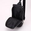 Takeo Kikuchi Men's Slim-Density One-Shoulder Bag (G8701062) in Saffiano-Style Black (019) 00 (FREE)
