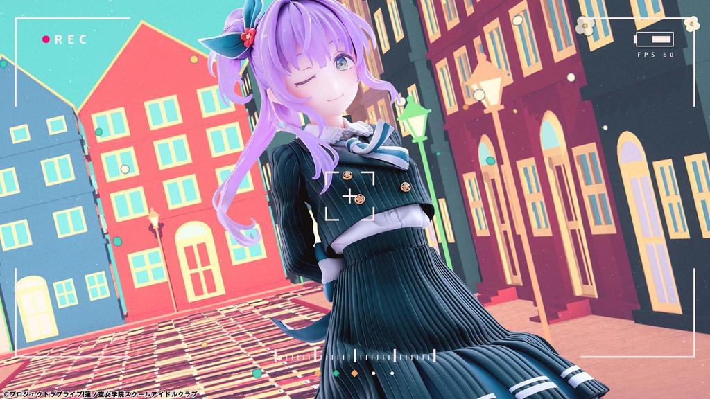 BellFine Love Hasunosora Academy School Idol Club Otsumune Kozue Fortune Movie Scale PVC Painted Complete Figure BF211 Live! Girls' Ver. 1/7