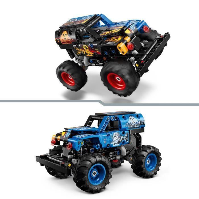 LEGO Technic 42219 Monster Jam Grave Digger - Oheň a Led - Stavebnice od 7 let