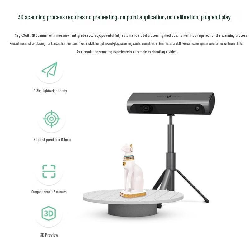 ALLCCT Sense Pro Handheld 3D Scanner