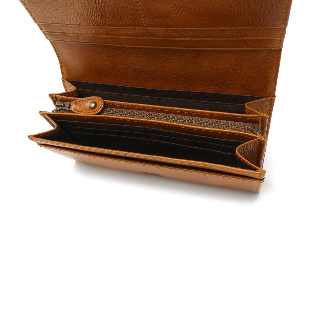 Mozu Elk Long Wallet Green ZNWE-86122