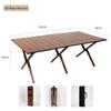 Portable Aluminum Folding Table and Chair Set for Outdoor Camping, Picnic, BBQ