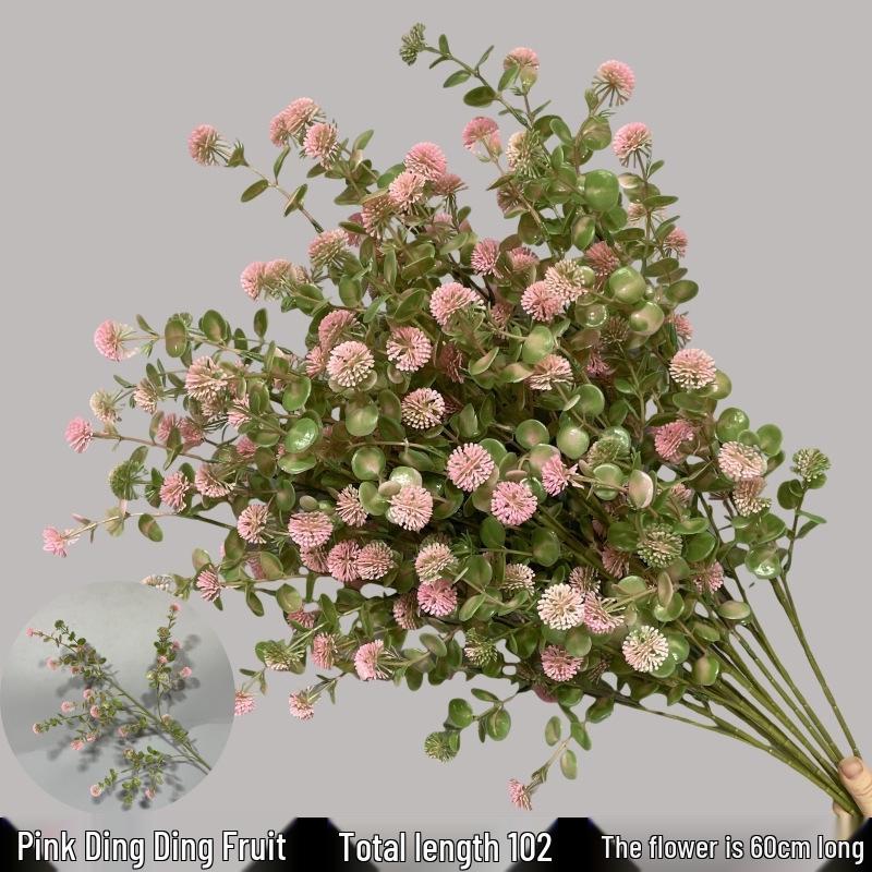 Wedding Pink Series Peony and Rose Artificial Flowers for Decorations