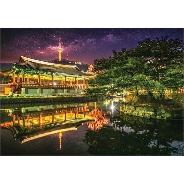 

Пазл Корея Ночной вид на Намсангол Ханок Деревня Пазл 3175, 1000 деталей, разные цвета Пазл, Детские игры, Развивающие игрушки