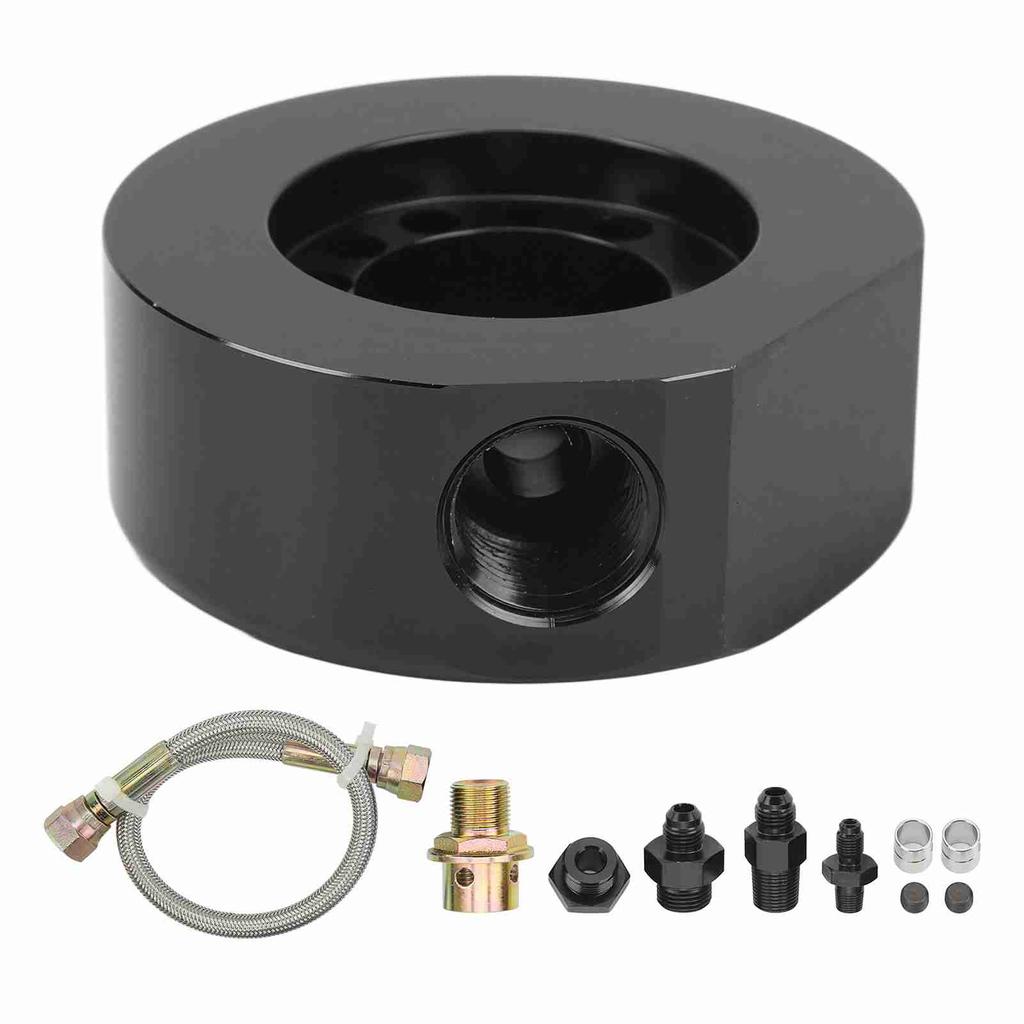 11Pcs VTEC Head Conversion Kit Oil Filter   Plate Adapter Aluminum Replacement for   LS B18 B20