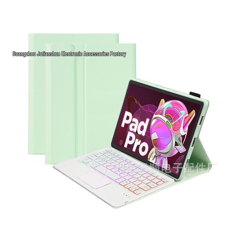Lenovo M10 Plus 3rd Gen Protective Case with Colorful Backlit Bluetooth Keyboard for 10.6" Tablet (Brazil/Portugal)