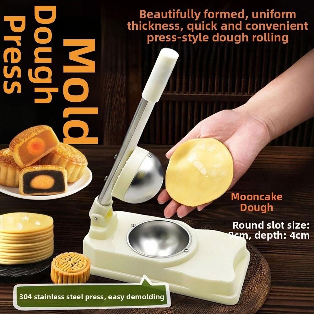 Non-stick Dumpling Skin Wrapper Mold Hand Press Dough Press Maker Restaurants