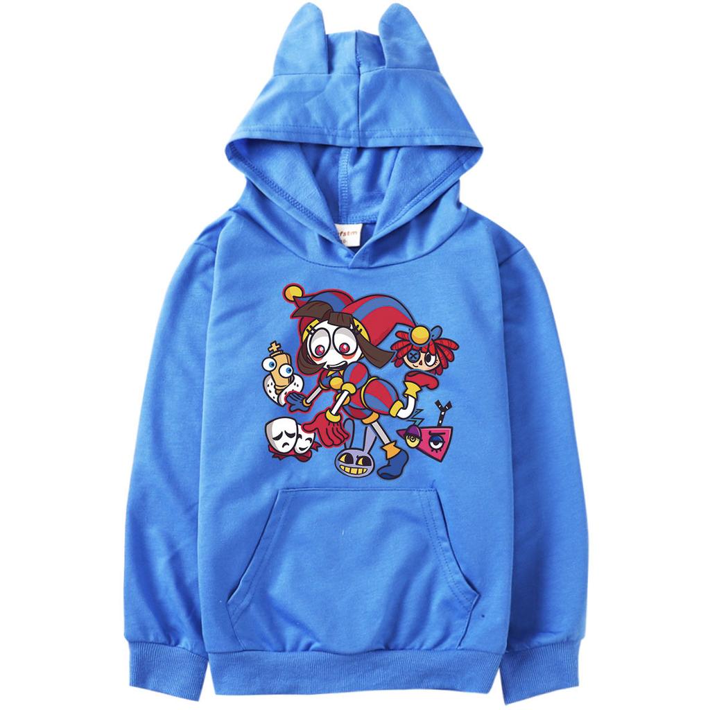 The Amazing Digital Circus Hoodie Toddler Girls Pomni Clothes Baby Boys Long Sleeve Sweatshirt 2026 Autumn Children's Clothing