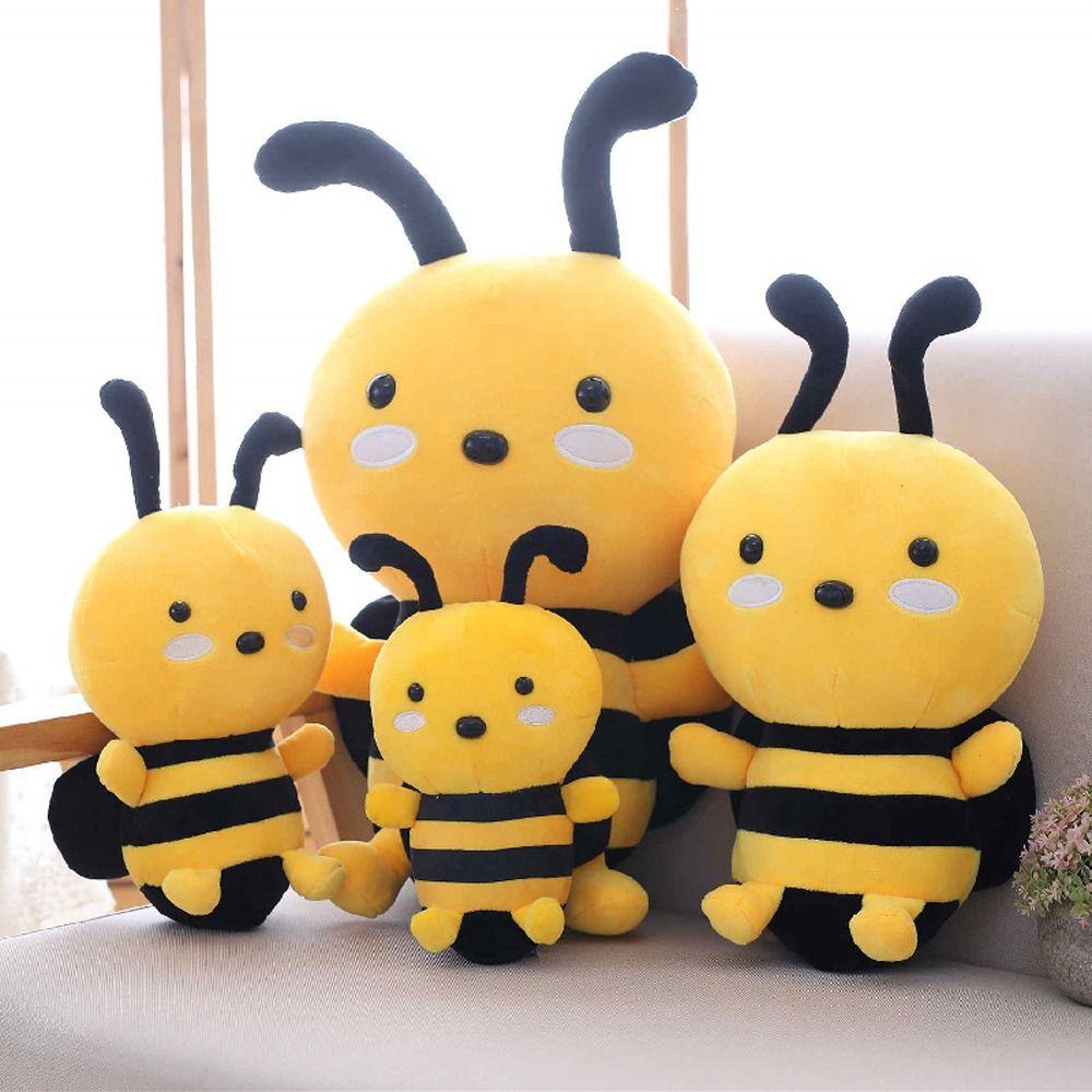 Home Decor Soft Pillow Little Bee Plush Doll Insect  Plush Toy Little Bee Plush Toys Insect Doll