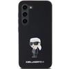 Etui Karl Lagerfeld Silicone Ikonik Metal Pin Do Galaxy S23+, Czarne