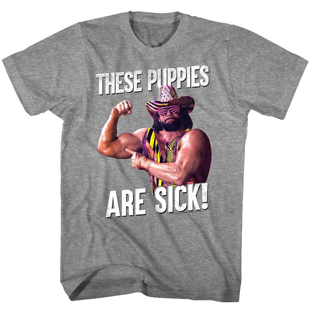 Macho Man Sick Puppies Men T Shirt XL