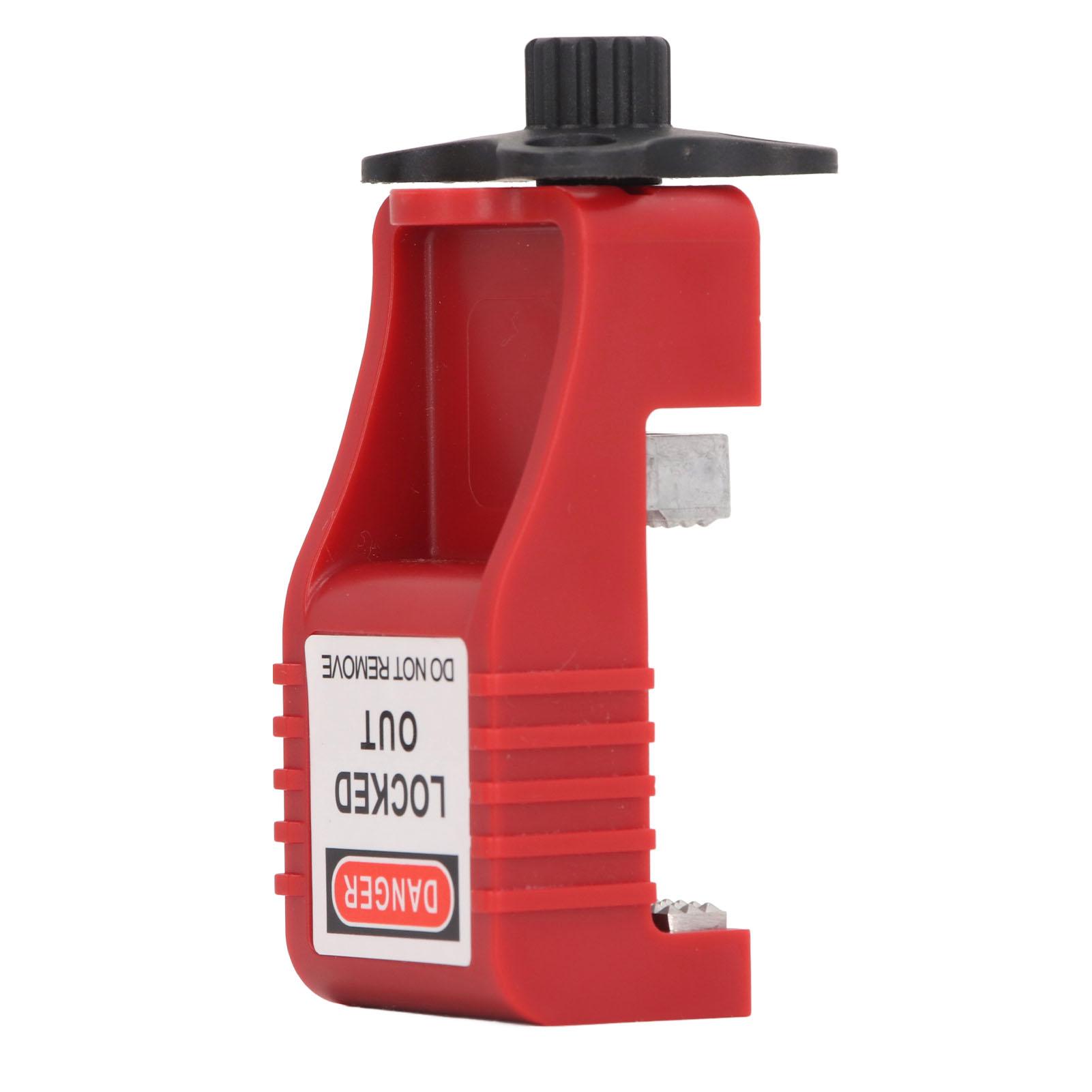 

Circuit Breaker Lockout Device Metal Adjustable Clamp On Lockout Tagout Products for Generator