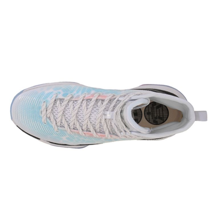 Li Ning Yu Shuai 11 High-Top Basketball Shoes Men Sneakers Peach ABAM023-5