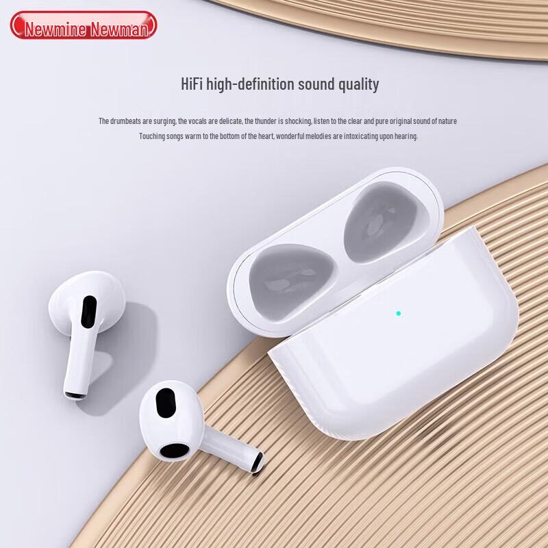 Newmine H73 True Wireless Semi-In-Ear Earbuds with ANC