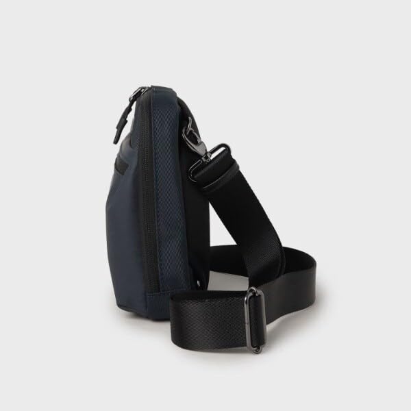 Takeo Kikuchi Smart Carry 3-Way Mini Shoulder Bag, 07004341, Men's, Navy (094) 00