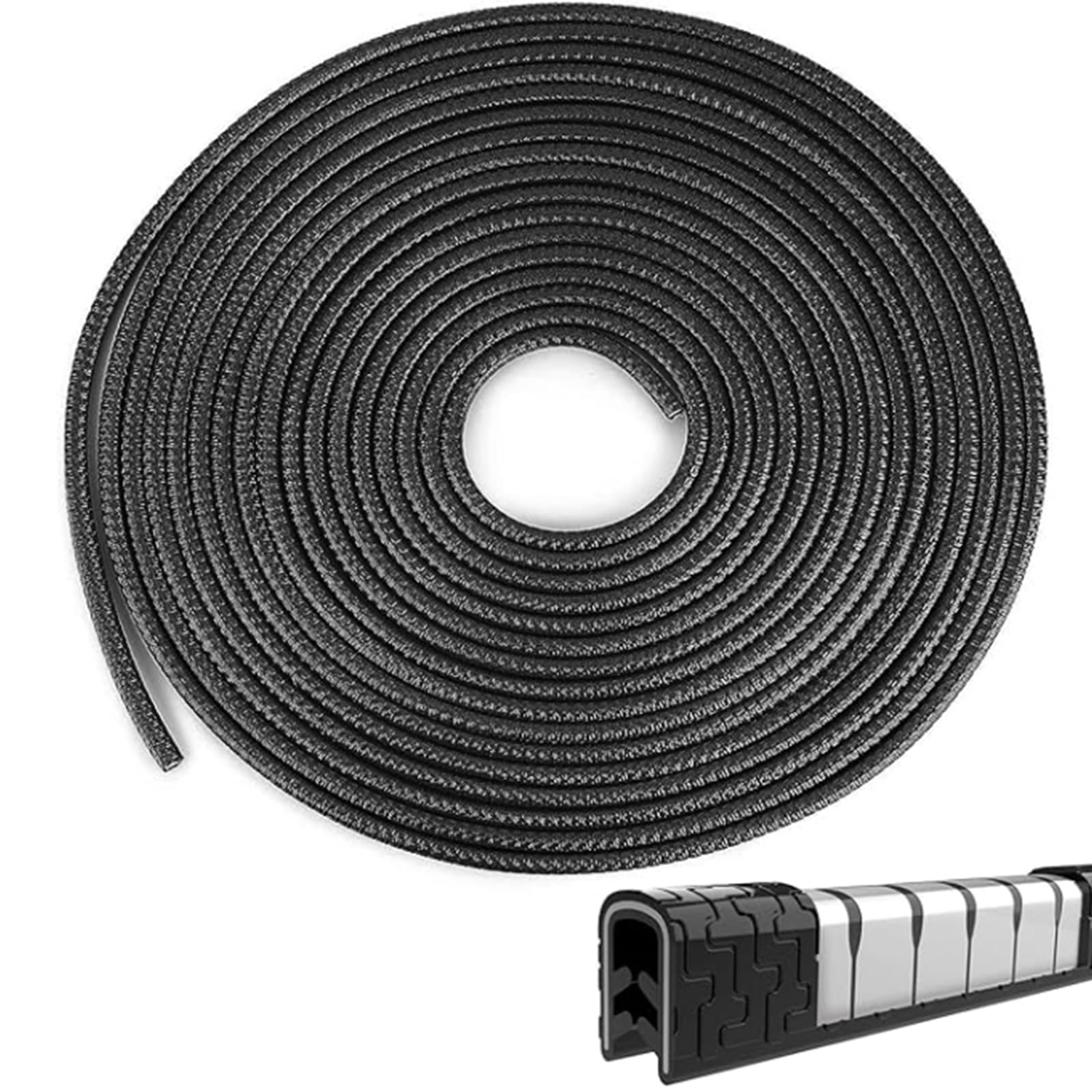 

Молдинг двери автомобиля, Нержавеющая сталь, Устойчивый к царапинам, Шумоподавление, Защита от столкновений, Свободная резка, , Нет 10M чёрный